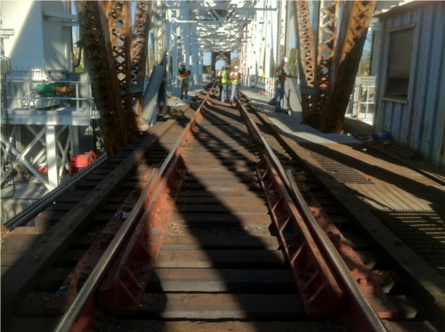 Curved Rail Expansion Joint