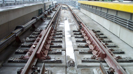 Curved Rail Expansion Joint